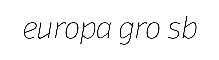 Domotika Trial Thin Italic  Free Fonts Download