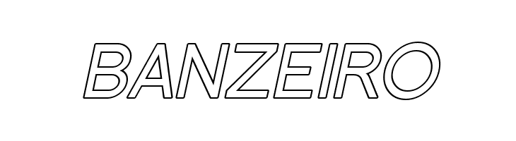 Florencesans Outline Italic  Free Fonts Download