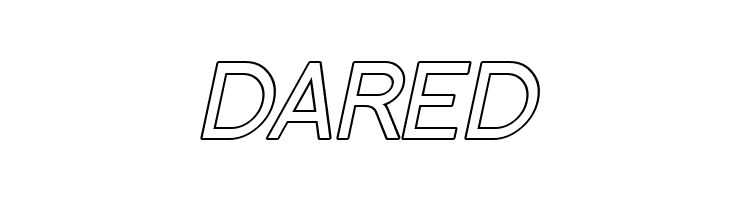 Florencesans Outline Italic  Free Fonts Download