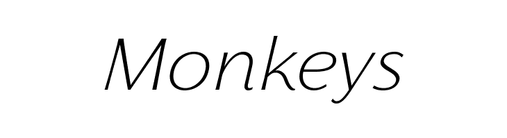 Florentia ExtraLight Italic  Free Fonts Download