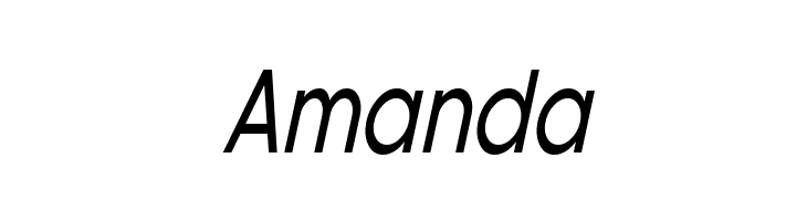 Florencesans Cond Italic  Free Fonts Download