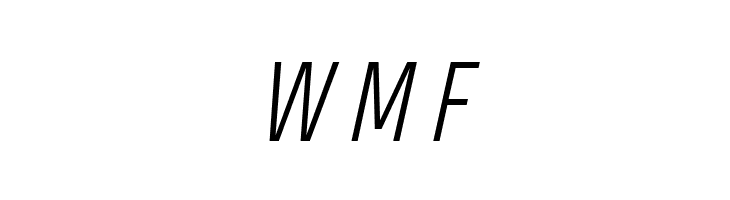 Heading Pro Trial Light Italic  Free Fonts Download
