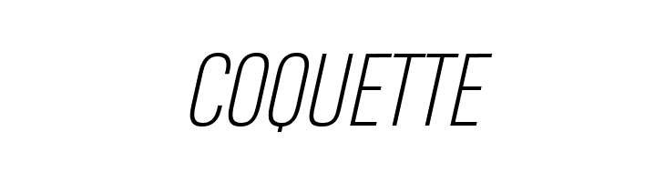 Heading Pro Trial ExtraLight Italic  Free Fonts Download