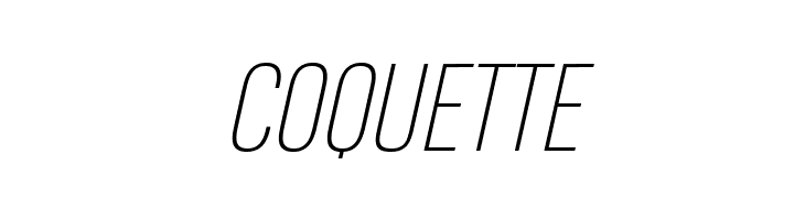 Heading Pro Trial Thin Italic  Free Fonts Download