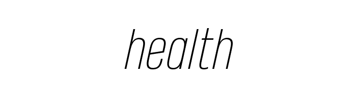 Heading Pro Trial Thin Italic  Free Fonts Download