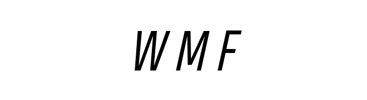 Heading Pro Trial Book Italic  Free Fonts Download