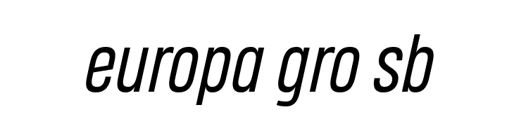 Heading Pro Trial Book Italic  Free Fonts Download