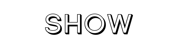 Florencesans Shaded  Free Fonts Download