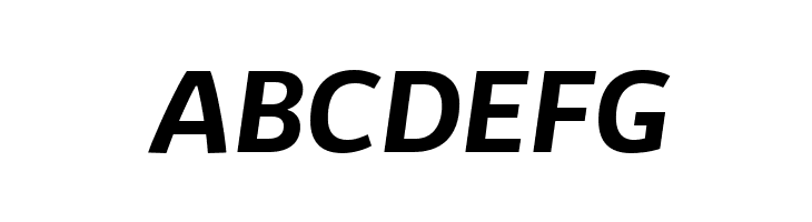 Kabrio-BoldItalic  Free Fonts Download