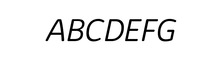 KabrioAbarth-LightItalic  Free Fonts Download