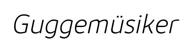 KabrioSoft-ExtraLightItalic  Free Fonts Download