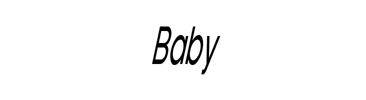 Florencesans Comp Italic  Free Fonts Download