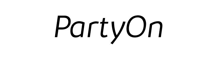 Kabrio-LightItalic  Free Fonts Download