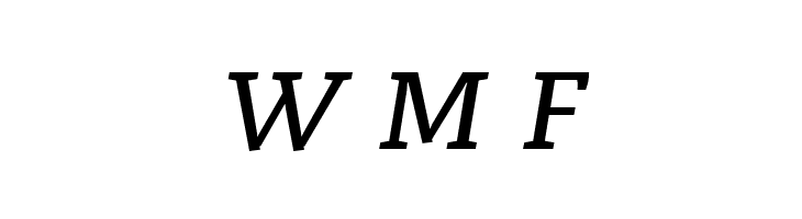 Radcliffe Text Medium Italic  Free Fonts Download