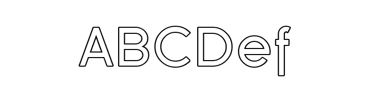 Florencesans Outline  Free Fonts Download