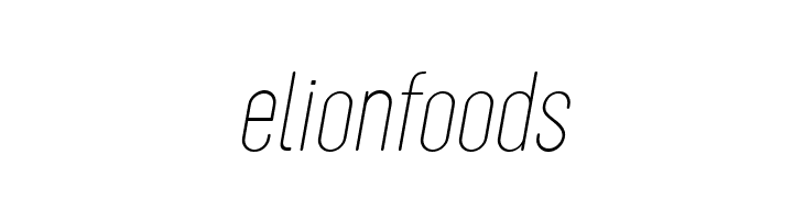 Sugo Pro Classic Trial Thin Italic  Free Fonts Download