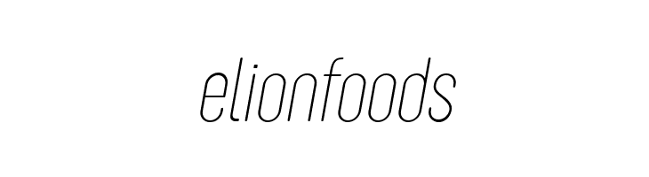 Sugo Pro Display Trial Thin Italic  Free Fonts Download