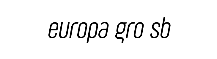Sugo Pro Display Trial ExtraLight Italic  Free Fonts Download