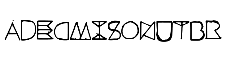 QuestraHollow  Free Fonts Download