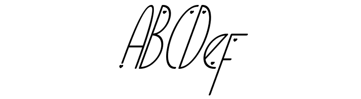 Ubur Ubur with Love alternatif4  Free Fonts Download