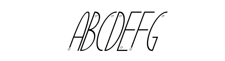 Ubur Ubur with Love alternatif3  Free Fonts Download