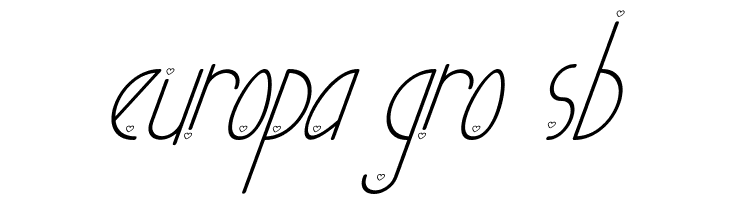 Ubur Ubur with Love alternatif3  Free Fonts Download