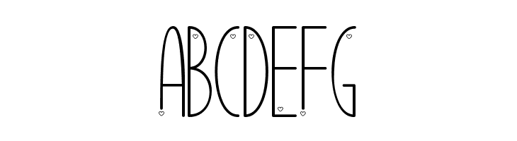 Ubur Ubur with Love alternatif1  Free Fonts Download