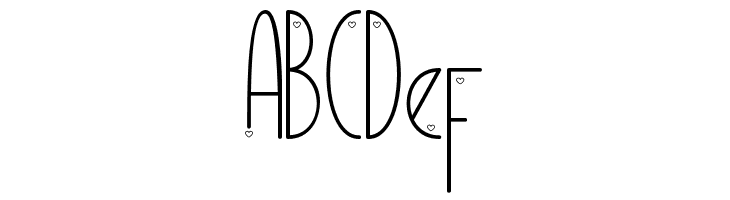 Ubur Ubur with Love alternatif1  Free Fonts Download