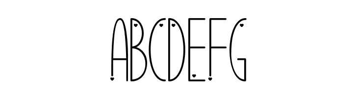 Ubur Ubur with Love alternatif2  Free Fonts Download