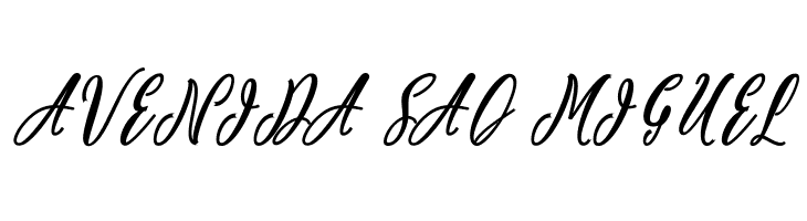 alana you  Free Fonts Download