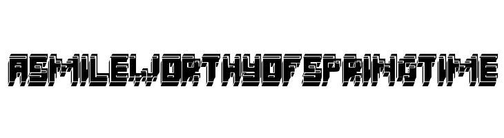 3d fatsche  Free Fonts Download