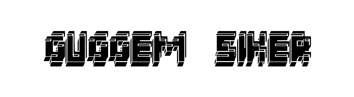 3d fatsche  Free Fonts Download