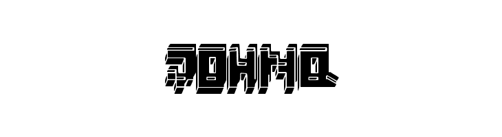 3d fatsche  Free Fonts Download