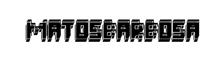 3d fatsche  Free Fonts Download