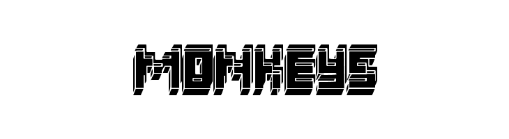 3d fatsche  Free Fonts Download