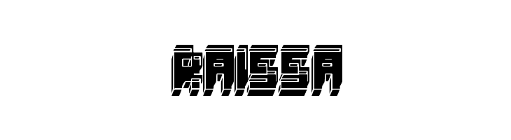 3d fatsche  Free Fonts Download