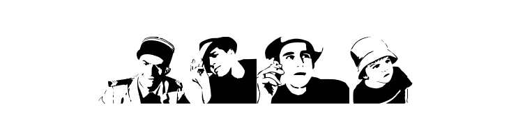 stencilddtown  Free Fonts Download