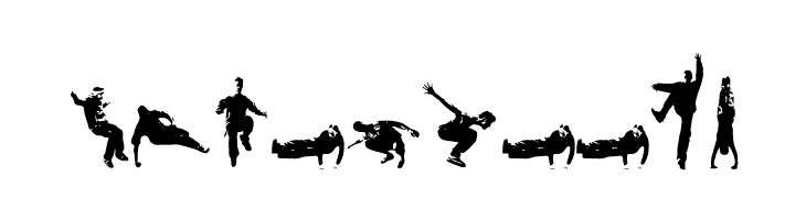 Parkour  Free Fonts Download