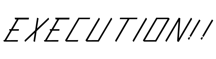 Action Protocol Italic  Free Fonts Download