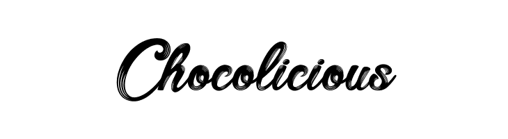 Chocolicious Barber Street_PersonalUseOnly Font