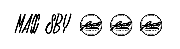 Deadline Countdown_PersonalUseOnly  Free Fonts Download