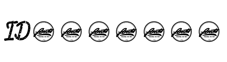 Last Shade_Persona_Use_Only  Free Fonts Download