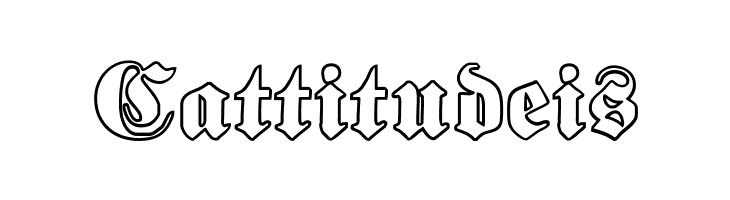 Proclamate Outline Heavy  Free Fonts Download