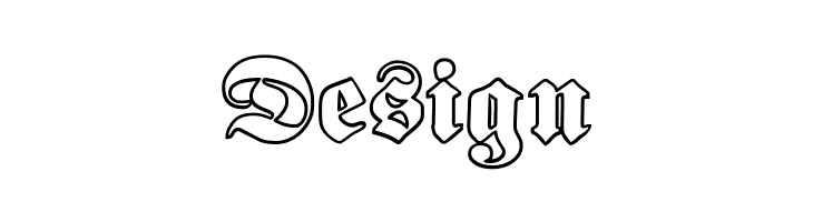 Proclamate Outline Heavy  Free Fonts Download