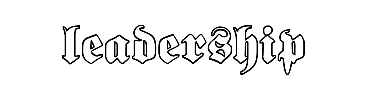 Proclamate Outline Heavy  Free Fonts Download