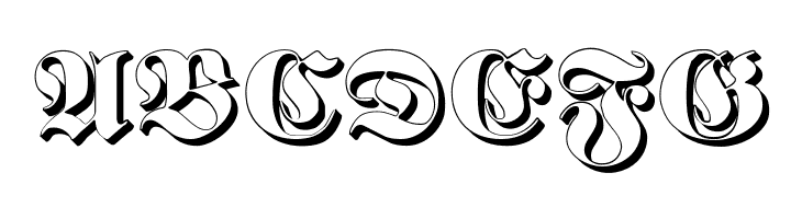 Proclamate Embossed Heavy  Free Fonts Download