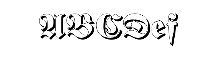 Proclamate Embossed Heavy  Free Fonts Download