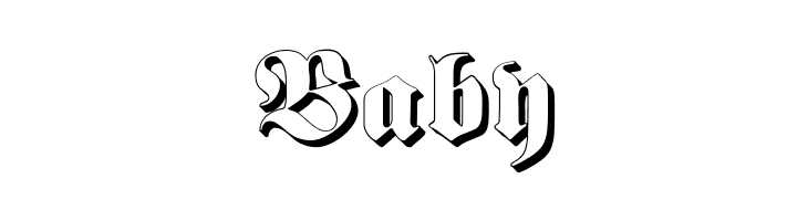 Proclamate Embossed Heavy  Free Fonts Download