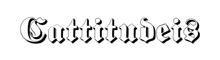 Proclamate Embossed Heavy  Free Fonts Download