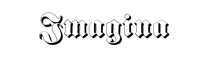 Proclamate Embossed Heavy  Free Fonts Download